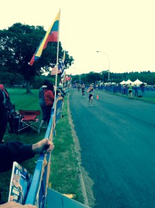 Leaving transition for the run.